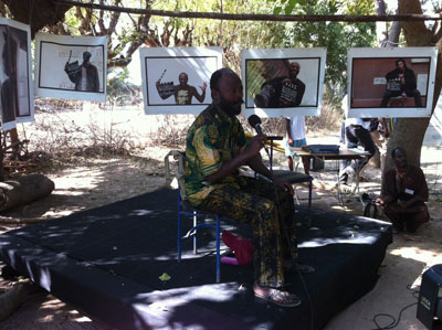 Isidore Sossa Dokpa rencontre le public